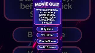 Who Almost Played Johnny in Dirty Dancing  The Surprising Casting Choice shorts movietrivia [upl. by Belden]