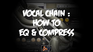 Vocal Chain Tutorial  How to EQ amp Compress Vocals  Reason 10 [upl. by Gilly785]