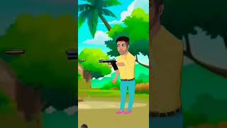 banduk short video cartoon [upl. by Niak496]