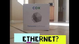 Cox Wifi Pods Ethernet 2019 [upl. by Norod]