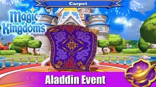 LETS BUY MAGIC CARPET  Disney Magic Kingdoms  Aladdin Event  1 [upl. by Deonne180]