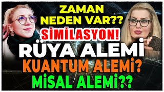 RÜYA ALEMİ  ZAMAN NEDEN VAR  SİMİLASYON  TAHAYYÜL  MİSAL ALEMİ  KUANTUM ALEMİ isikkiziltug [upl. by Aerdnu]