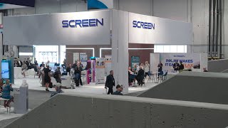 Inkjet Solutions from SCREEN Americas at PRINTING United Expo 2024 [upl. by Suiddaht]