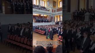 Oxford VC Speech Interrupted by Student 💪🍉 📖 [upl. by Anialram]