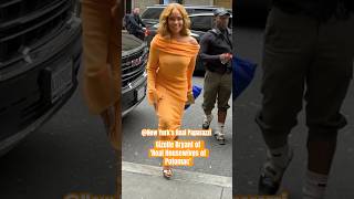 Gizelle Bryant of Real Housewives of Potomac is seen arriving at the NBC studios in NYC shorts [upl. by Michale332]