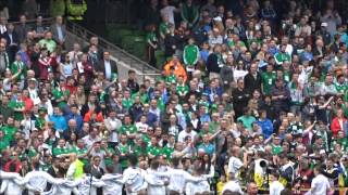 Republic of Ireland vs England  National Anthems  Aviva Stadium  7th June 2015 [upl. by Rafaelia]