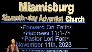 “Forward On Faith” by Pastor Lori Farr [upl. by Gitt852]