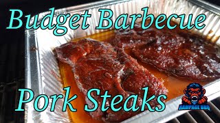 Budget BBQ  Pork Steaks  Rampage BBQ [upl. by Lyrej490]