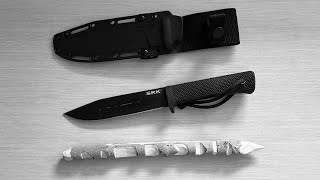 Cold Steel Srk  Survival Rescue Knife in Sk5 [upl. by Ainat]