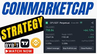 How to Day Trade in Crypto with CoinMarketCap Crypto Trading Strategy [upl. by Hayikaz]