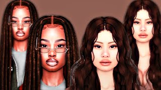 THE BEST CC FOLDER OF 2023 HURRY  CC Folder amp Sims Download  Sims 4 Create a Sim [upl. by Anilak]