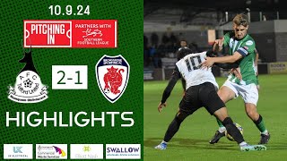 HIGHLIGHTS  Telford United 2  1 Bromsgrove Sporting [upl. by Lauer]