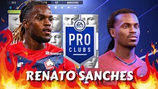 FIFA 22 Renato Sanches Pro Clubs Creation [upl. by Notterb717]