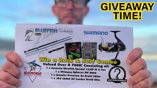 “REVIEW with a TWIST”  Assassin Bluefish  Grinder 8x  JDB leader  Shimano Spheros 8000 giveaway [upl. by Rheingold942]