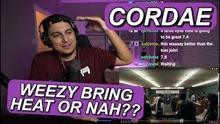 NEW ALBUM BOUTTA GOOOO  CORDAE quotSINISTERquot FIRST REACTION [upl. by Cord225]