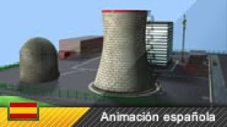 ¿Cómo funciona una central nuclear Animación [upl. by Ahsimed]