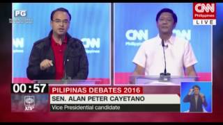 Cayetano and Marcos on political dynasty [upl. by Malcah]