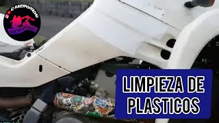 🧽💦 Limpiar plásticos 😱 y quedan impresionantes  Krespoffroad [upl. by Luht]