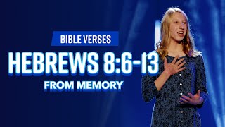 Bible Verses Hebrews 8613 From Memory [upl. by Narah]