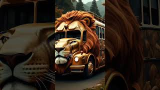 Lion and bus mix [upl. by Nylrahc]