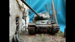 Eastfront 1945 135 JS2 Diorama [upl. by Nitsirhc348]