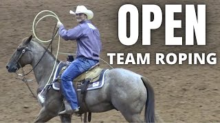 All Star Finals Open Team Roping Highlights [upl. by Kred13]