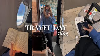 TRAVEL DAY VLOG ✈️ airport routine whats in my travel bag travel essentials amp more [upl. by Noslrac]