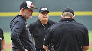 SEMO baseball coach Andy Sawyers shortstop Ben Palmer recap 179 loss to Arkansas at Fayetteville [upl. by Falkner120]