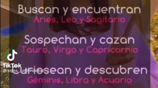 Tik Tok de Signos Zodiacales ❄🔥 [upl. by Isaak]