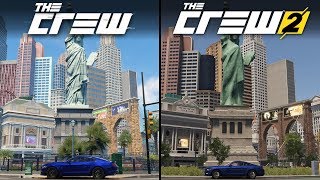 The Crew vs The Crew 2  Direct Comparison [upl. by Sainana]