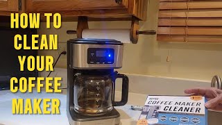 Coffee Maker Cleaning ACTIVE BRAND [upl. by Norman705]