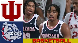 3 GONZAGA vs 14 INDIANA Basketball Game Full Highlights 2024 [upl. by Adda]