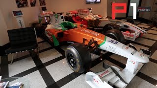 EXCLUSIVE Sahara Force India F1 Factory Tour [upl. by Quartus696]