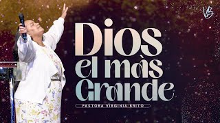 Dios el más grande COVER  Pastora Virginia Brito [upl. by Eelsew]