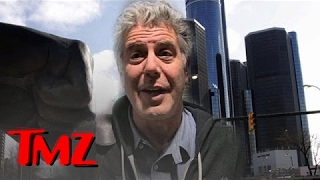 Anthony Bourdain Loves Detroit Restaurants  TMZ [upl. by Mackintosh]