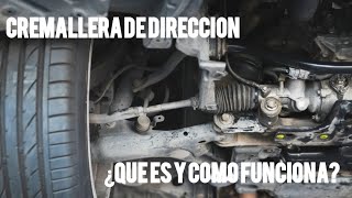 ¿Qué es la cremallera de dirección y cómo funciona [upl. by Qifar]