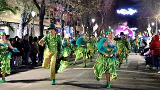 Desfile Nacional de Carrozas y Comparsas en Tomelloso 🎭 CARNAVAL 2024 [upl. by Maxama]