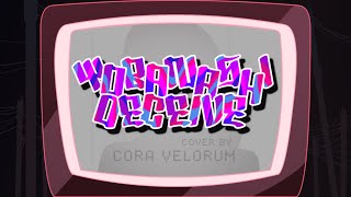 Yobanashi Deceive English Cover【Cora Velorum】 夜咄ディセイブ [upl. by Meares]