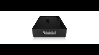 Icy Box IBAC513 USB 30 Displayport Adapter 2k4k [upl. by Hamlet808]