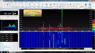 Bandöffnung mit ► SDRconsole 11m CB 15m 17m SSB NFM 201024  SDRPlay 📻 RSPdx SDRangel 🌞 Nooelec [upl. by Veneaux]