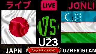 AFC U23 Japan U23 Vs Uzbekistan U23 football liveToday Match Goals result Asian Cup2024 Stream [upl. by Brathwaite30]