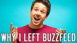 WHY I LEFT BUZZFEED [upl. by Esenahs101]