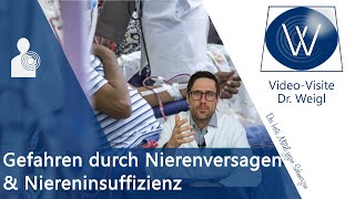 Kaputte Nieren Akutes Nierenversagen chronische Niereninsuffizienz  Ursachen Symptome amp Therapie [upl. by Kettie]