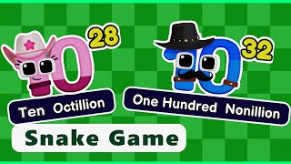 Wonderland  Snake Game Animation  Thousand to Nonillion  BIG NUMBERS  Large Numbers [upl. by Zeni]