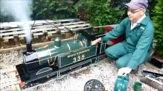 maxitrak R1 725 Inch Gauge live steam model [upl. by Angus628]