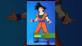 MWAHAHA  GOKU SKIN Showcase with All Fortnite Dances amp Emotes Fortnite x Dragon Ball [upl. by Berard]