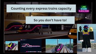 I counted every express trains capacity SCR [upl. by Prinz]