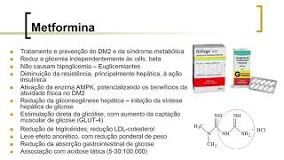 Sensibilizadores insulínicos  Metformina [upl. by Malo]