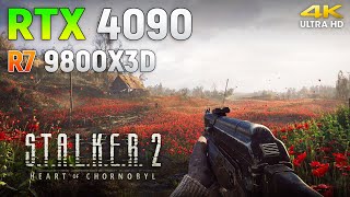 STALKER 2  RTX 4090  Ryzen 7 9800X3D  4K [upl. by Gonta317]