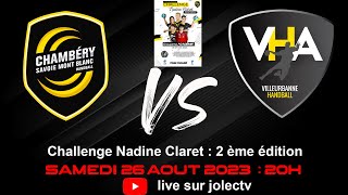 Chambéry Handball Vs Villeurbanne HA [upl. by Decato846]